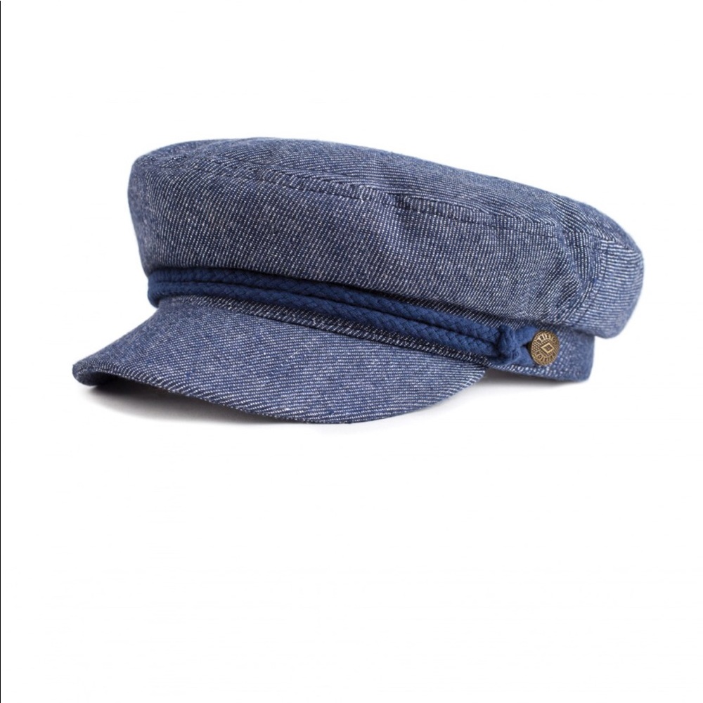 Brixton denim fiddler cap s